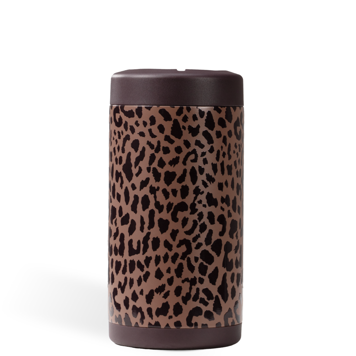 Brown Leopard - Standard 16oz Can Cooler Can Cooler (16oz)