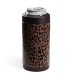 Brown Leopard - Standard 16oz Can Cooler Can Cooler (16oz)