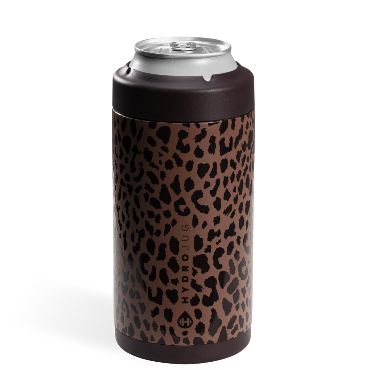 Brown Leopard - Standard 16oz Can Cooler Can Cooler (16oz)