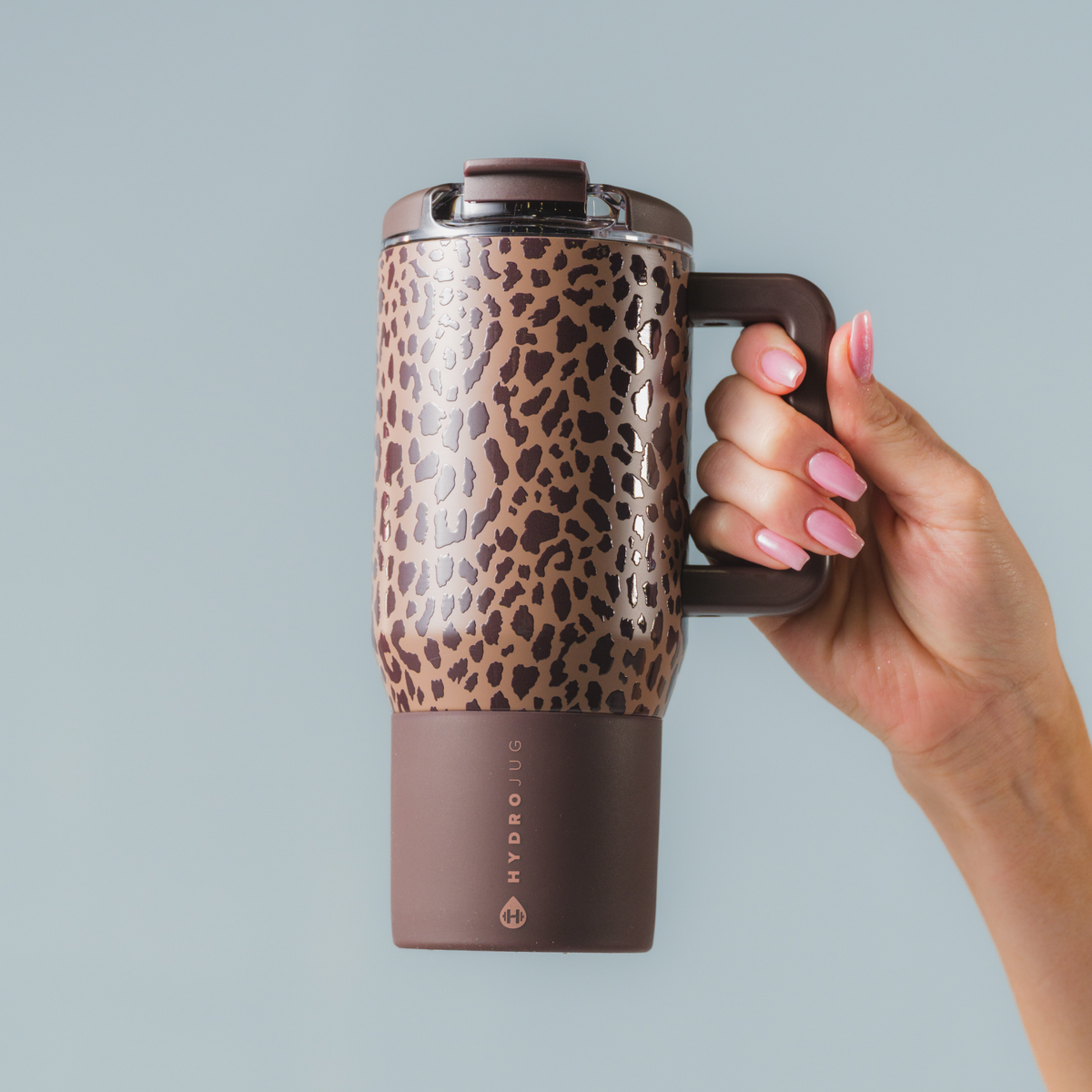 Brown Leopard - Coffee Traveler 20oz