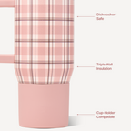 Pillow Talk Plaid - Coffee Traveler 20oz