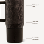 Snakeskin - Coffee Traveler 20oz