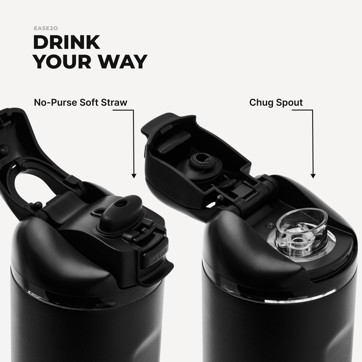 Black - Ease2o 14oz Ease2o (14oz)