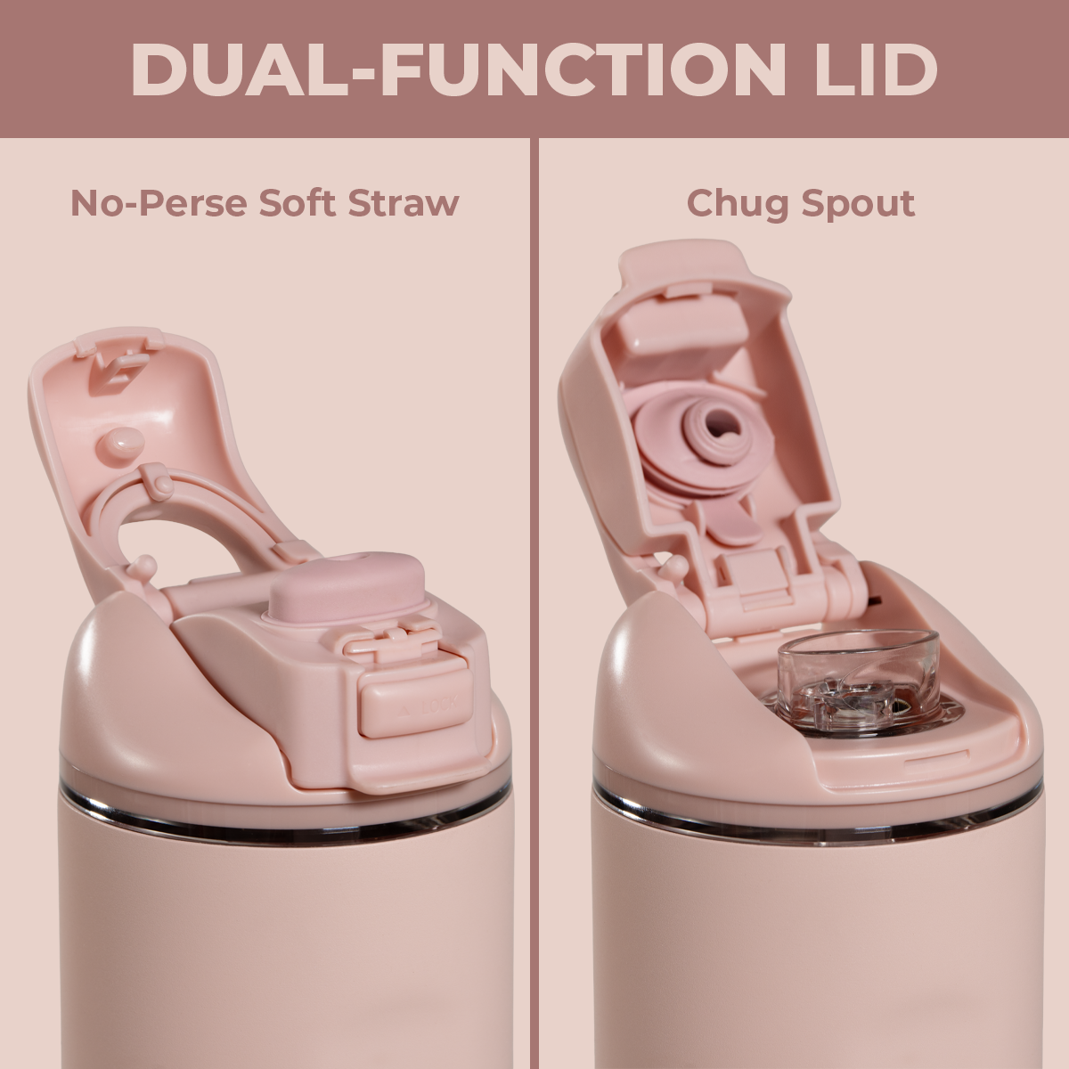 Dusty Rose - Ease2o 14oz Ease2o (14oz)