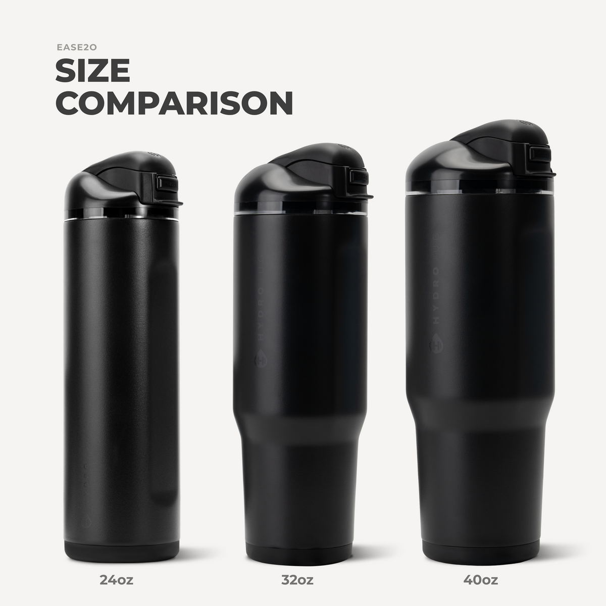 Black - Ease2o 24oz Ease2o (24oz)