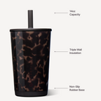 Mocha Tortoise - Everyday Tumbler 14oz