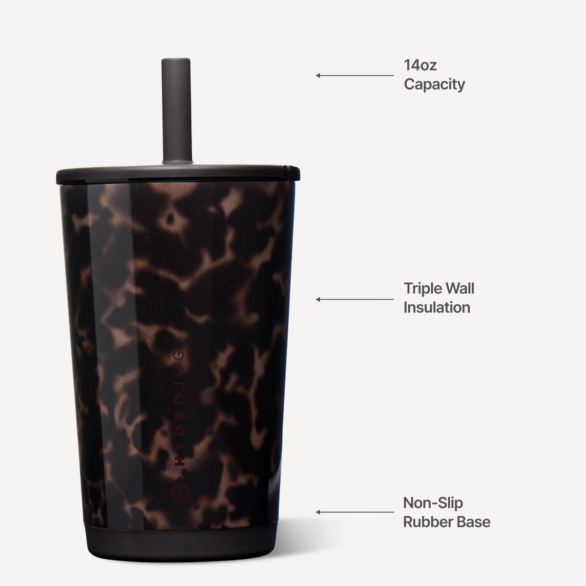 Mocha Tortoise - Everyday Tumbler 14oz