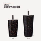Mocha Tortoise - Everyday Tumbler 14oz