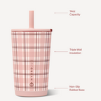 Pillow Talk Plaid - Everyday Tumbler 14oz