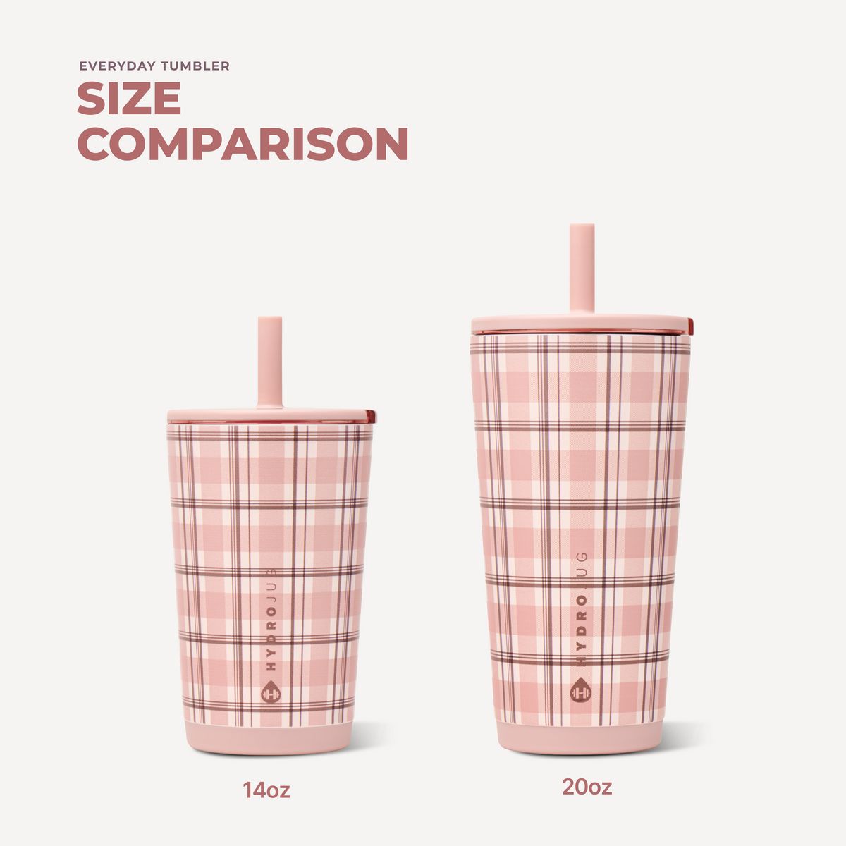 Pillow Talk Plaid - Everyday Tumbler 14oz
