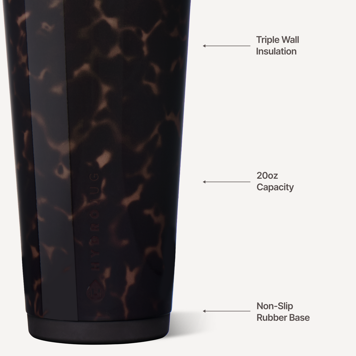 Mocha Tortoise - Everyday Tumbler 20oz