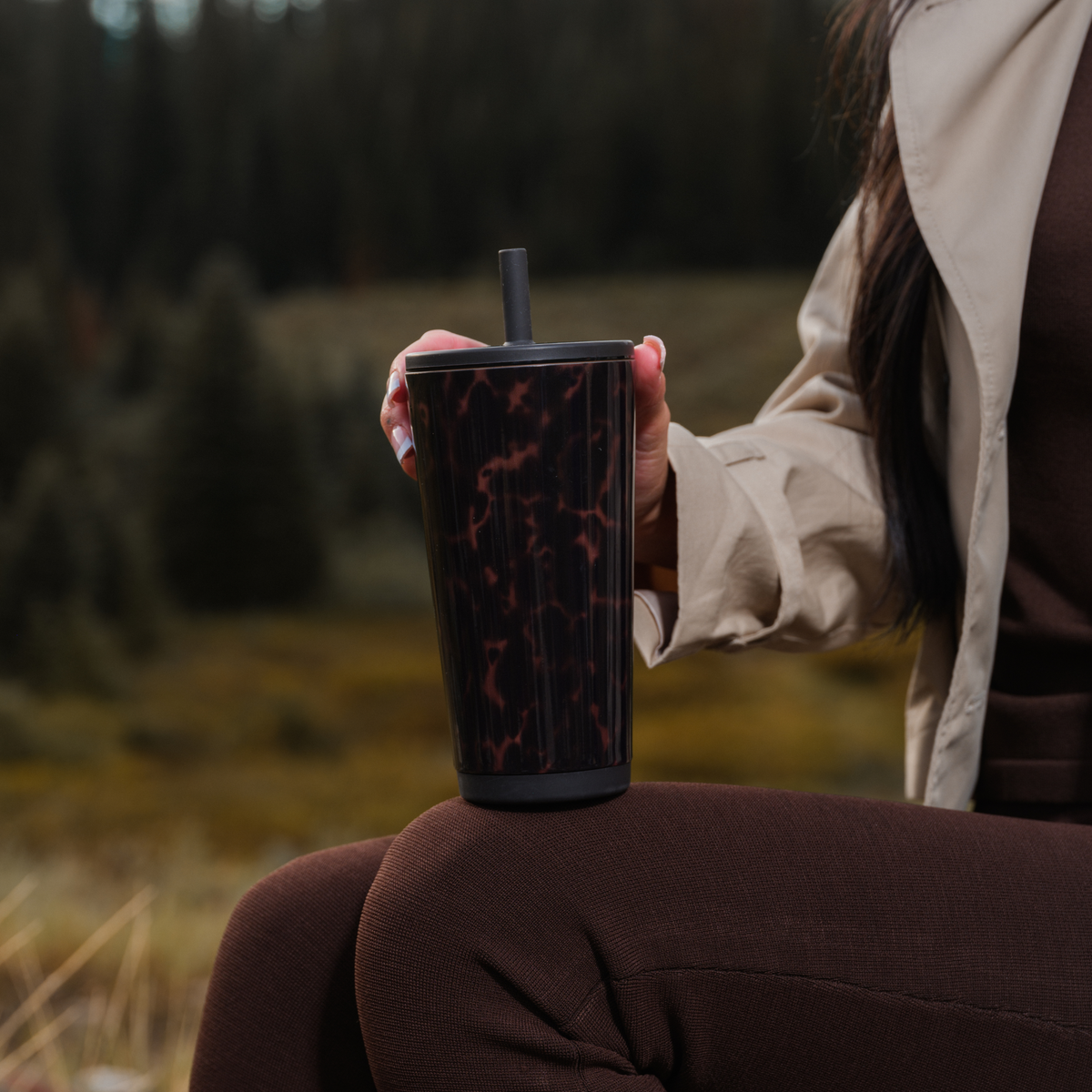 Mocha Tortoise - Everyday Tumbler 20oz