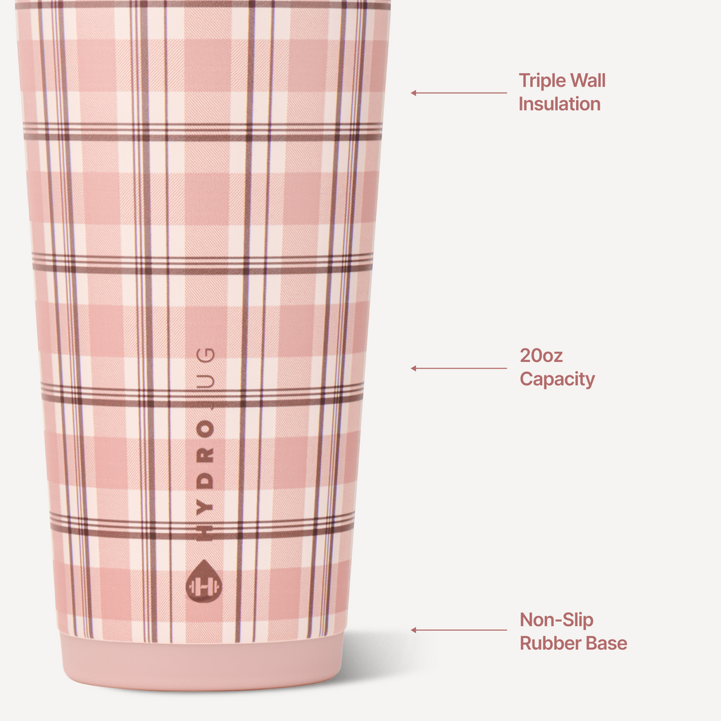 Pillow Talk Plaid - Everyday Tumbler 20oz
