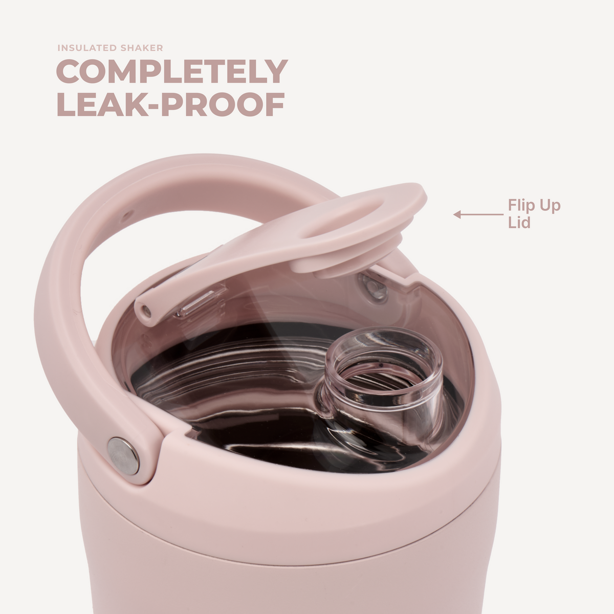Dusty Rose - Insulated Shaker Insulated Shaker (24oz)