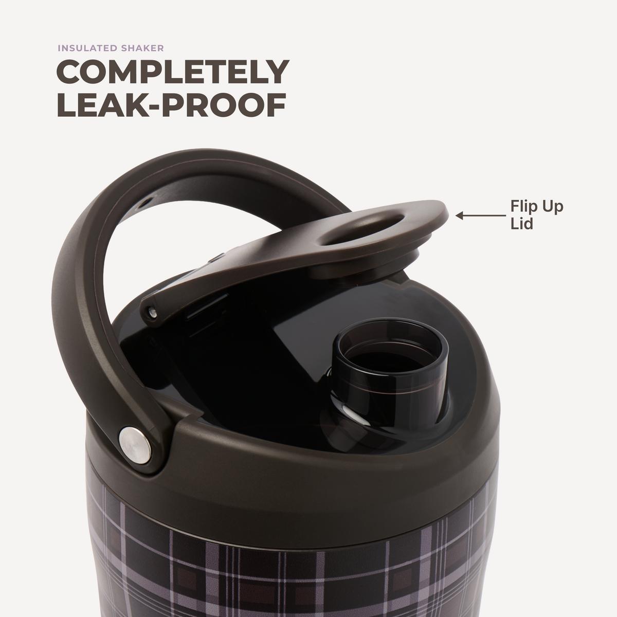 Flannel - Insulated Shaker Insulated Shaker (24oz)