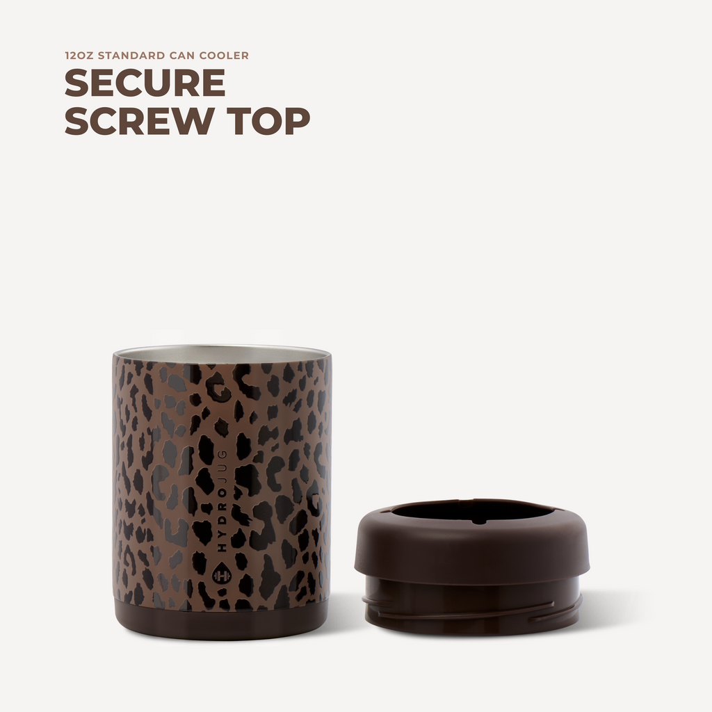 Brown Leopard - Standard Can Cooler Can Cooler (Standard)