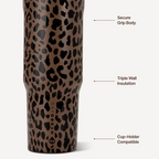 Brown Leopard Sport (32oz)