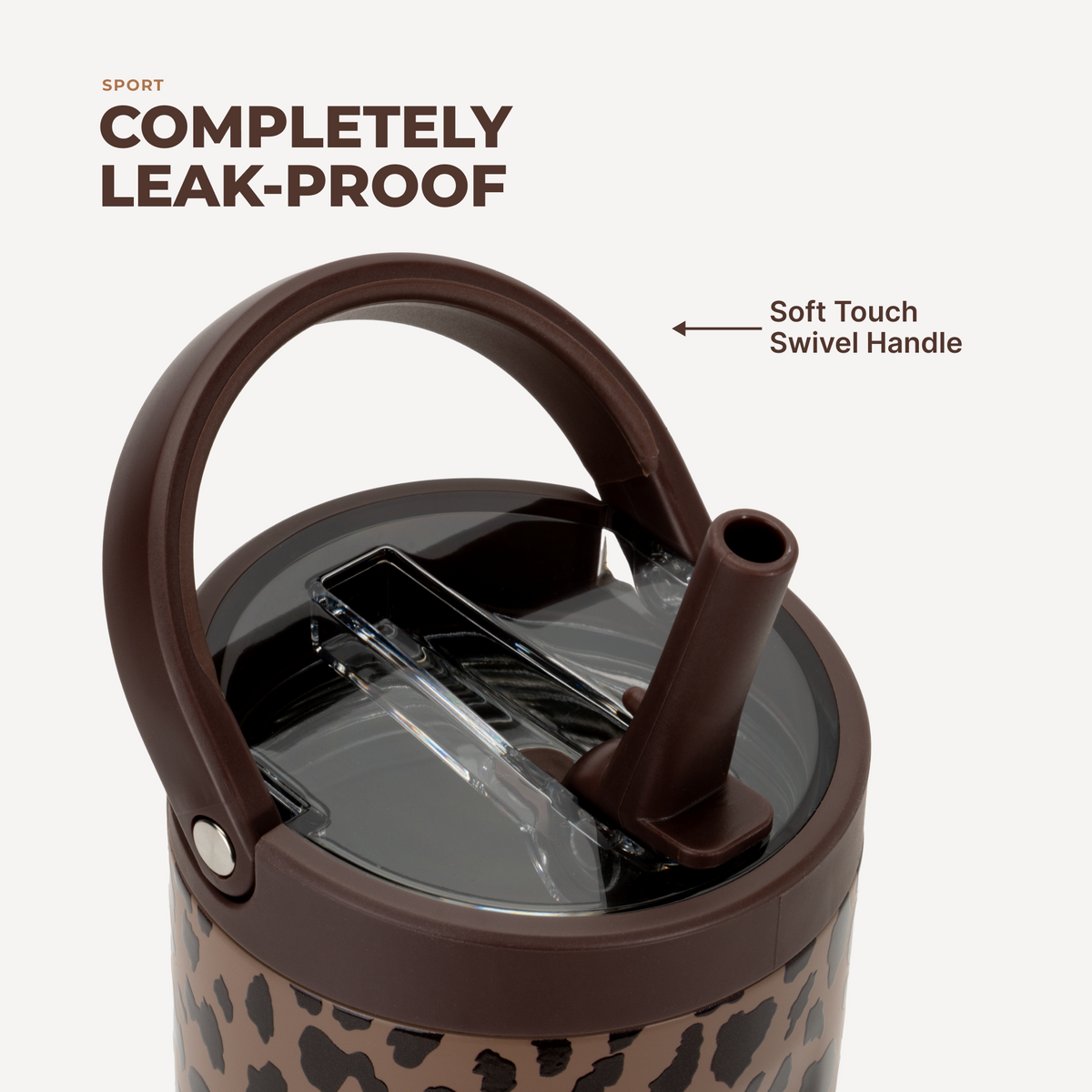 Brown Leopard Sport (40oz)