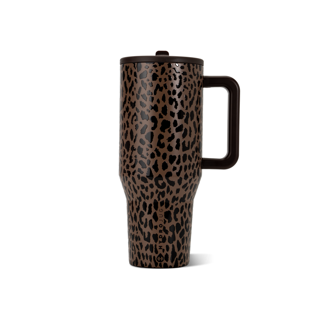 Brown Leopard Traveler (40oz)