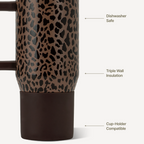 Brown Leopard Traveler (20oz)