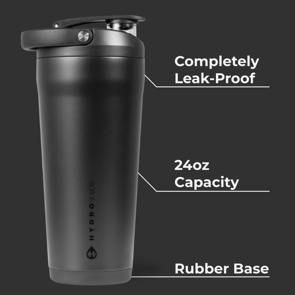 Black - Insulated Shaker Insulated Shaker (24oz)